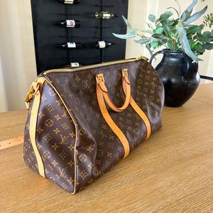 Louis Vuitton Bandouliere large duffel bag. Authentic seller **